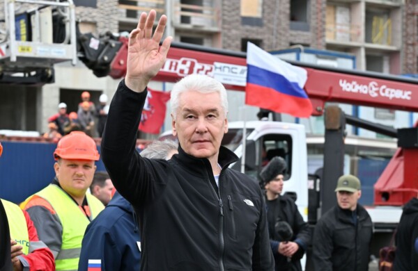 Сергей Собянин открыл новый участок Московского скоростного диаметра