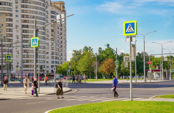 На Чонгарском бульваре отремонтировали асфальт