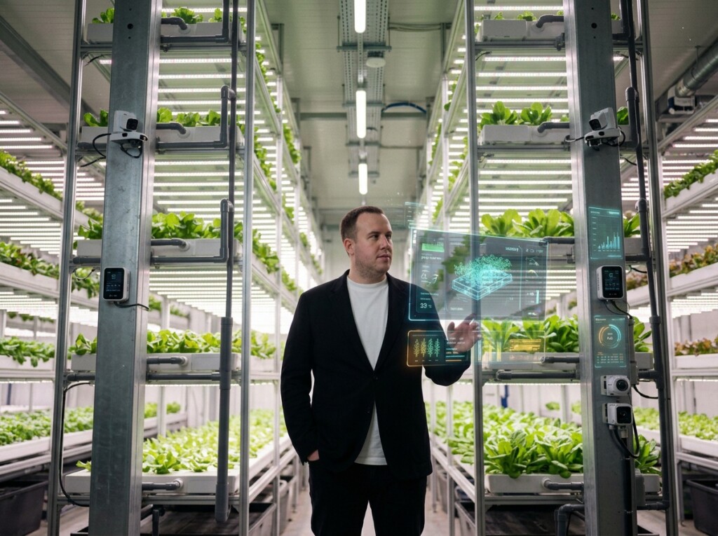 Основатель SkyFarm Никита Румянцев представил пять принципов автоматизации для малых хозяйств