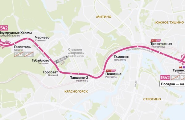 Больше поездок, меньше интервалы: как работает маршрут № 1542 проекта «Москва — область»