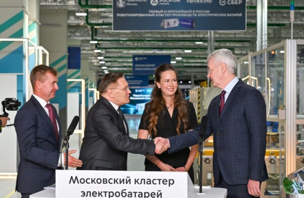 Запуск завода по производству аккумуляторных батарей в ОЭЗ «Технополис Москва»