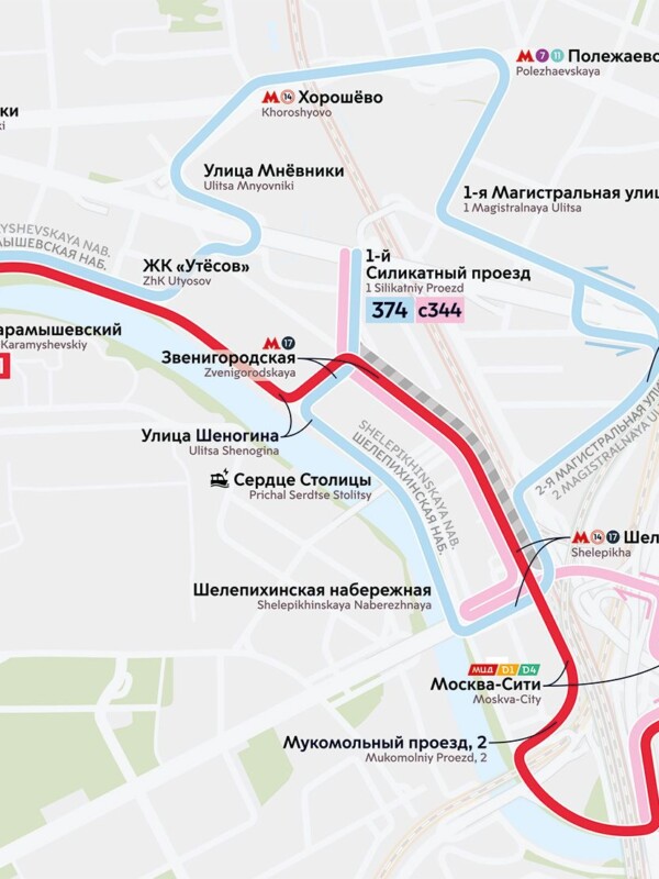 В столице с 17 октября изменится часть автобусных маршрутов в восьми округах