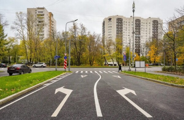 На западе Москвы благоустроили Тарутинскую улицу в районе Фили-Давыдково